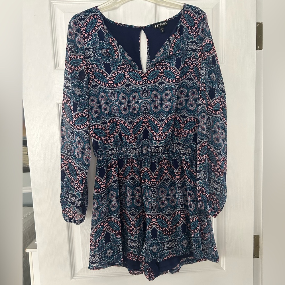 Express Paisley Romper